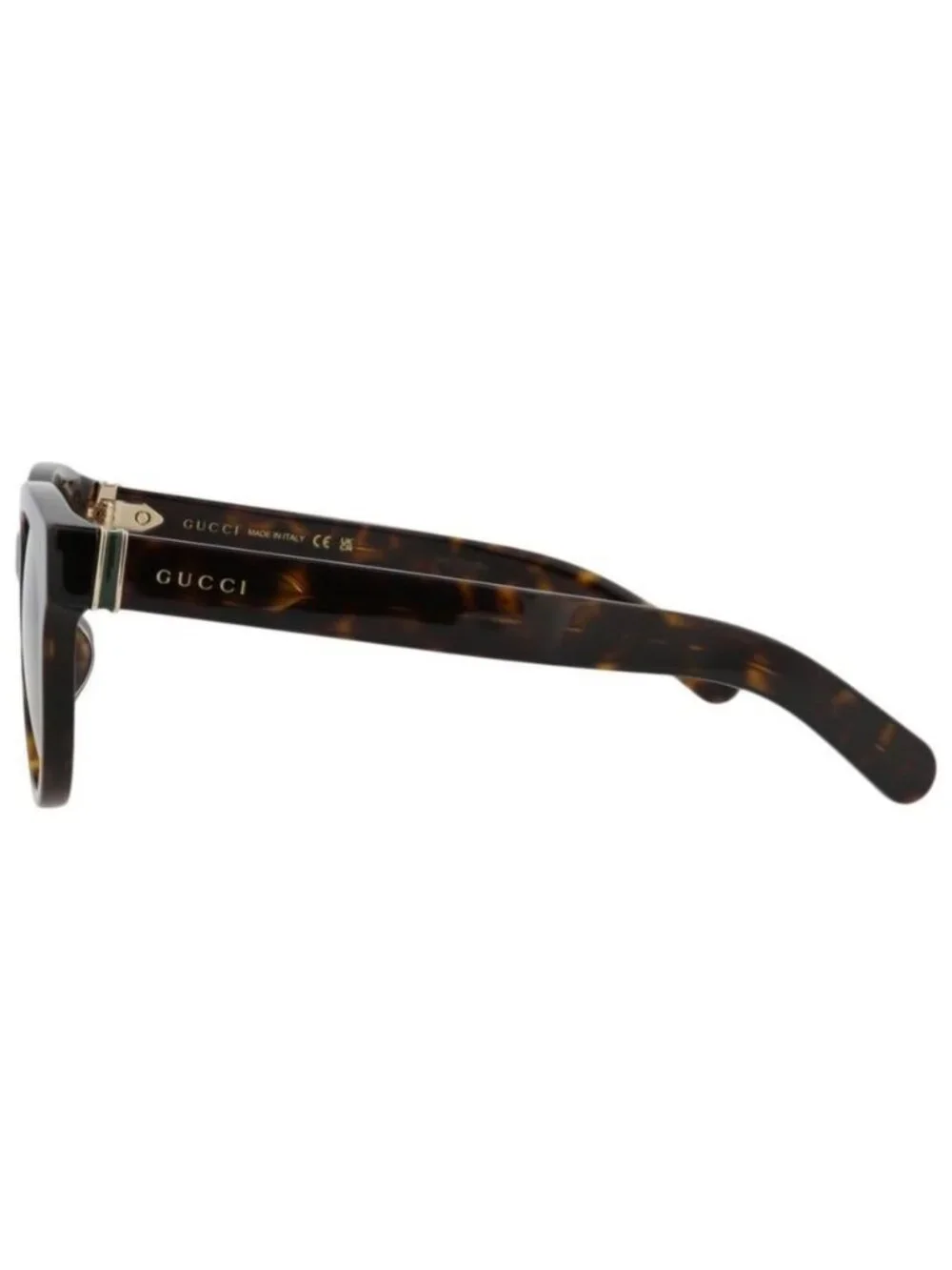New Gucci Mens Round/Oval Havana Havana Brown Fashion Designer Sunglasses